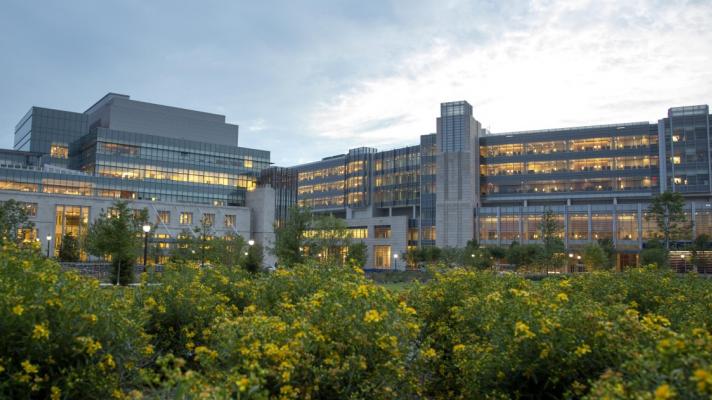 The main campus of Duke Health