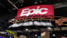 Epic booth at HIMSS conference