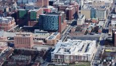 Johns Hopkins and downtown Baltimore