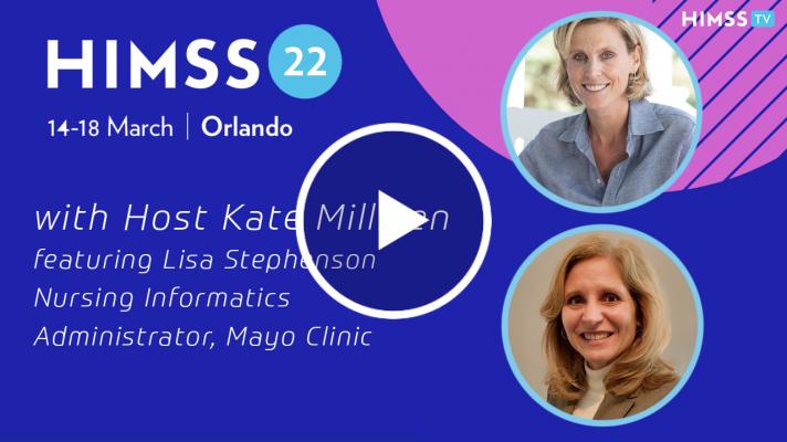 Mayo Clinic nursing informatics administrator Lisa Stephenson and Kate Milliken